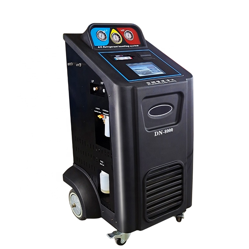 HW-8000 R134a and R1234yf Car  - Coolant Flush Machine review and price