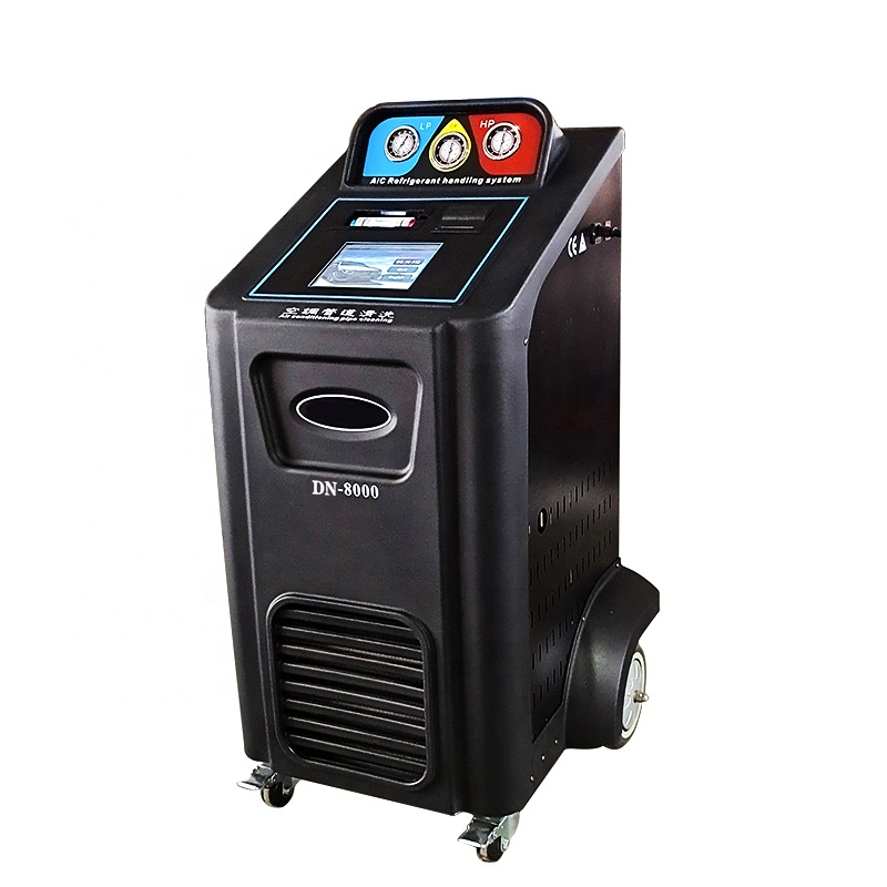 HW-8000 R134a and R1234yf Car  - Coolant Flush Machine review and price