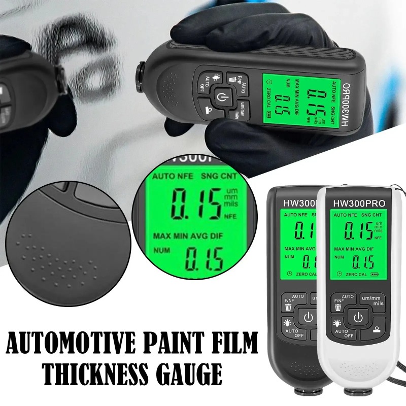 HW-300PRO Car Paint Film Autom - Paint Thickness Gauge review and price