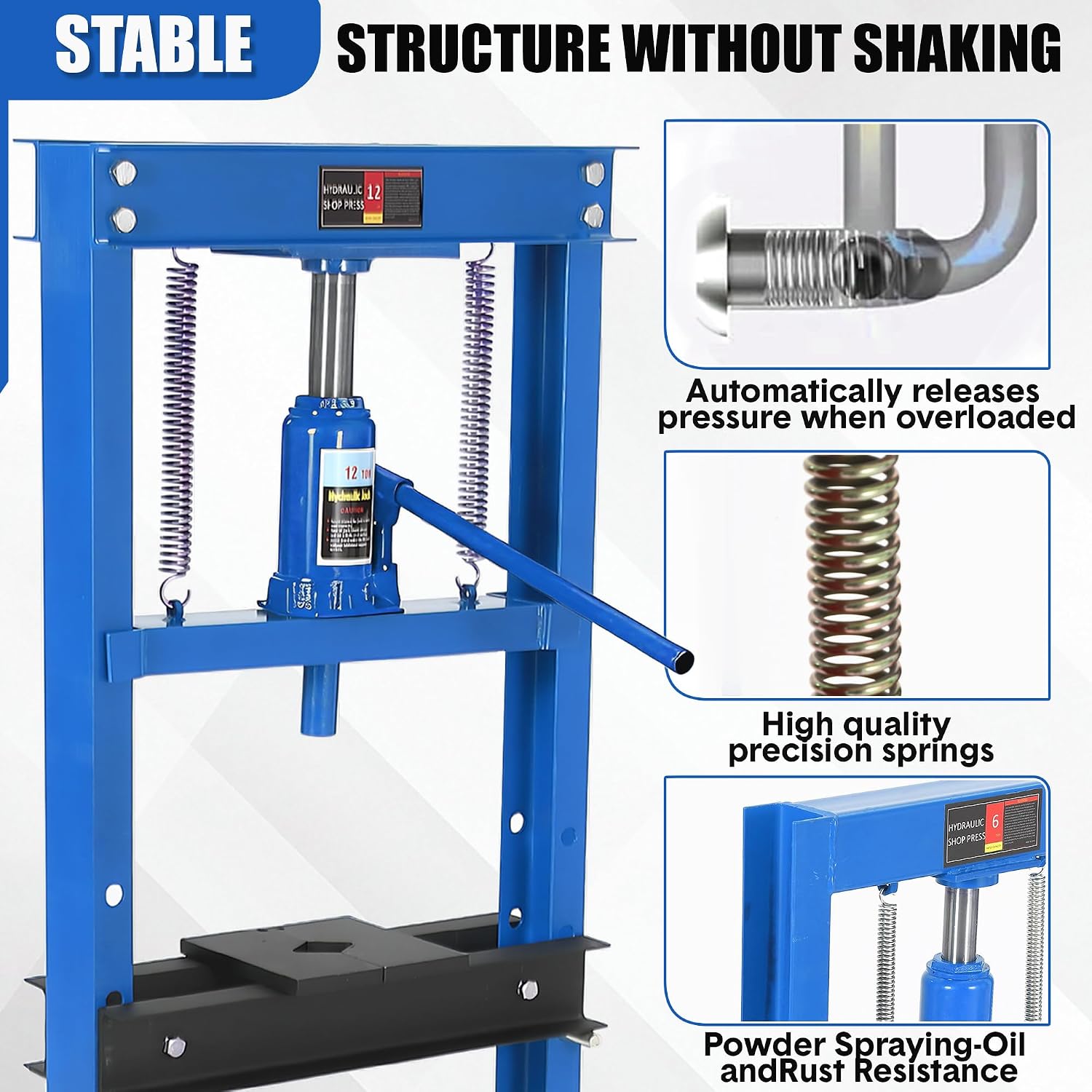 Tacleekii 6T Hydraulic Press H - Car Frame Straightening review and price