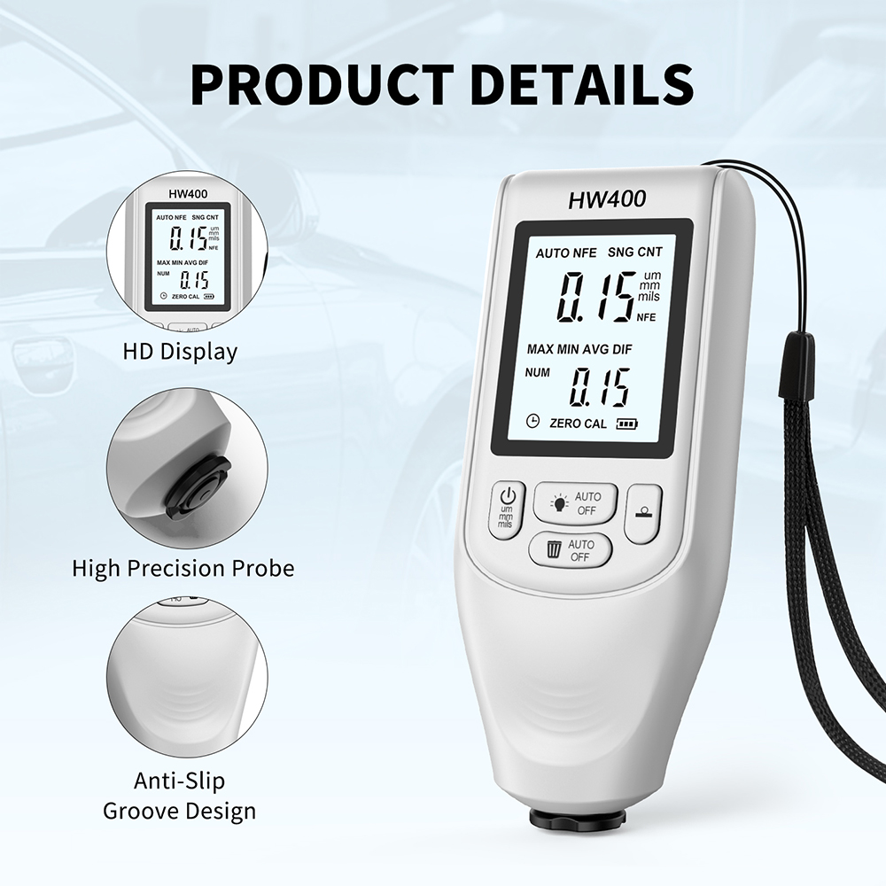 HW400 Car Coating Thickness Ga - Paint Thickness Gauge review and price