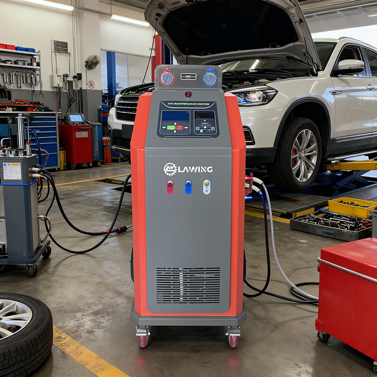 R1234yf  R134a Fully Automatic - Coolant Flush Machine review and price